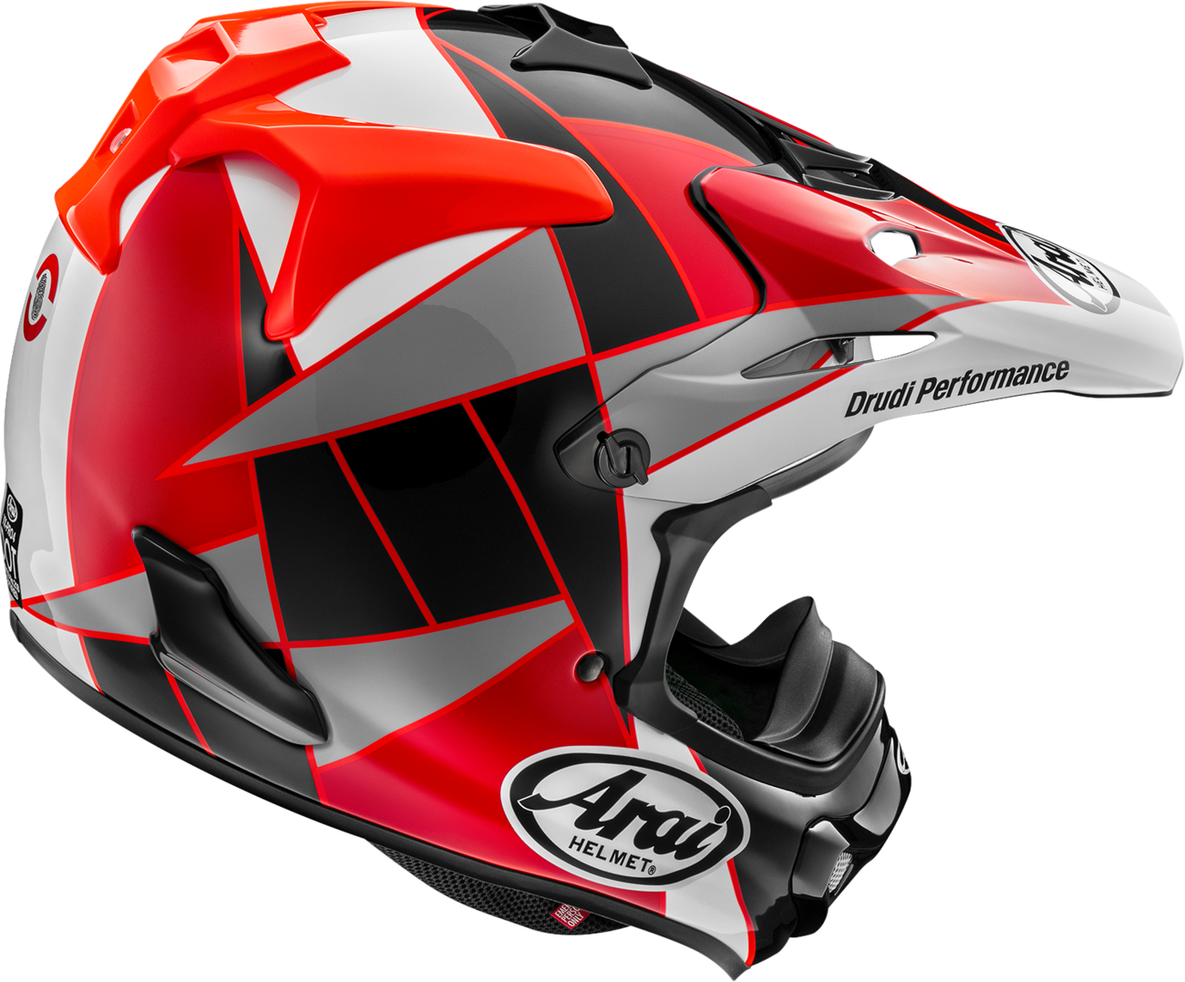 ARAI HELMETS, ARAI Helments VX-Pro4 Helmet - Fragment Red - XL (Part No. 0110-9525)