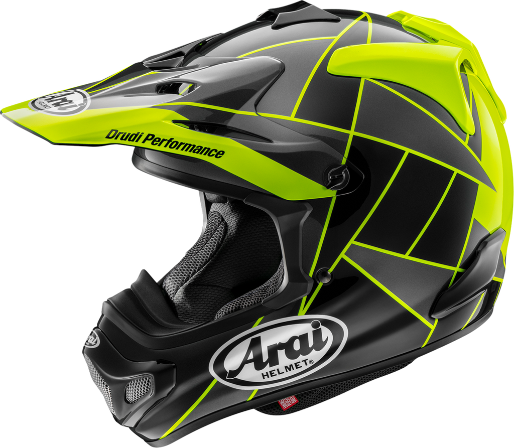 ARAI HELMETS, ARAI Helmets VX-Pro4 Fragment Yellow Helmet - Small (Part Number 0110-9527)
