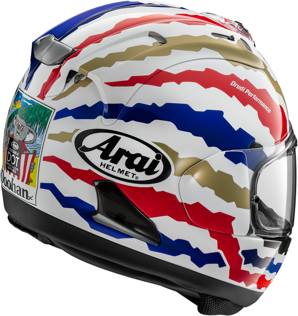 ARAI HELMETS, ARAI HELMETS Corsair-X Doohan Restyle Helmet Medium (Part No. 0101-18544)