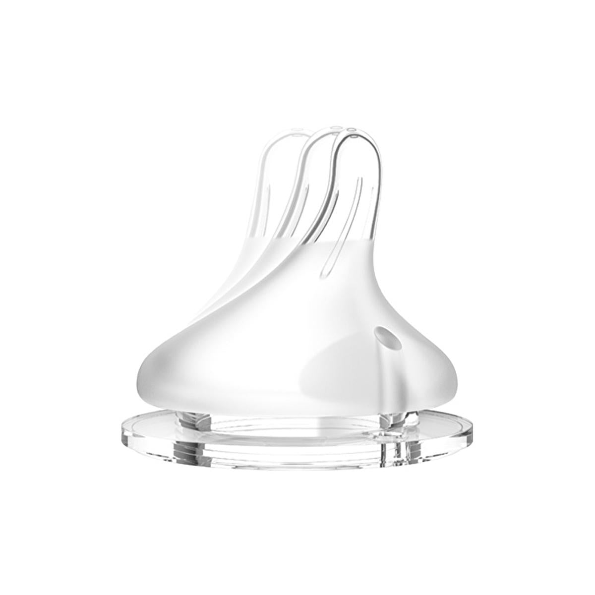 Lansinoh NaturalWave Baby Bottle Set (2 x 240ml): Anti-Colic, BPA-Free, Eases Transition from Breast to Bottle & Prevents Nipple Confusion
