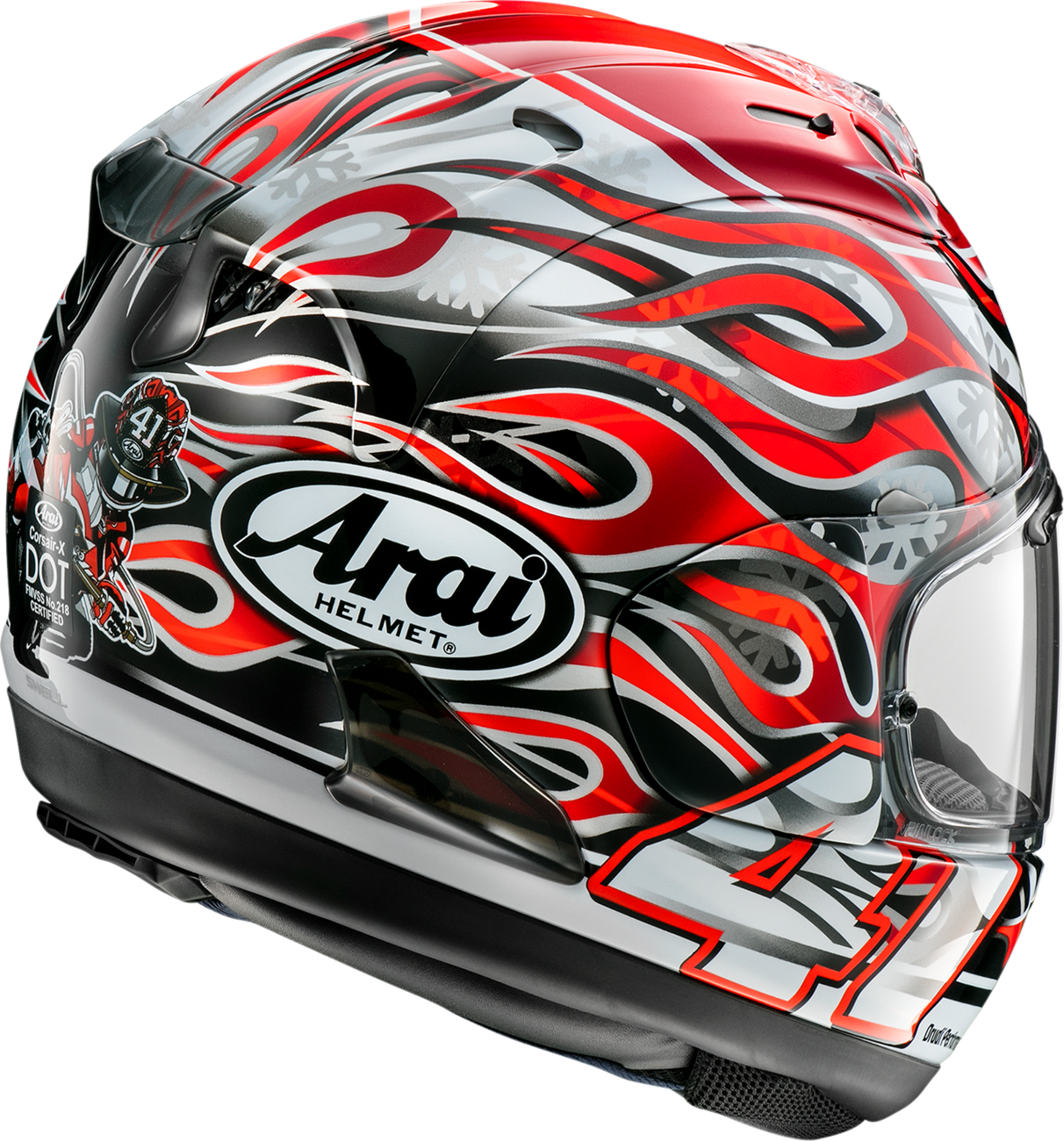 ARAI HELMETS, ARAI HELMETS Corsair-X Haga GP Helmet - XS (Part No. 0101-17611)