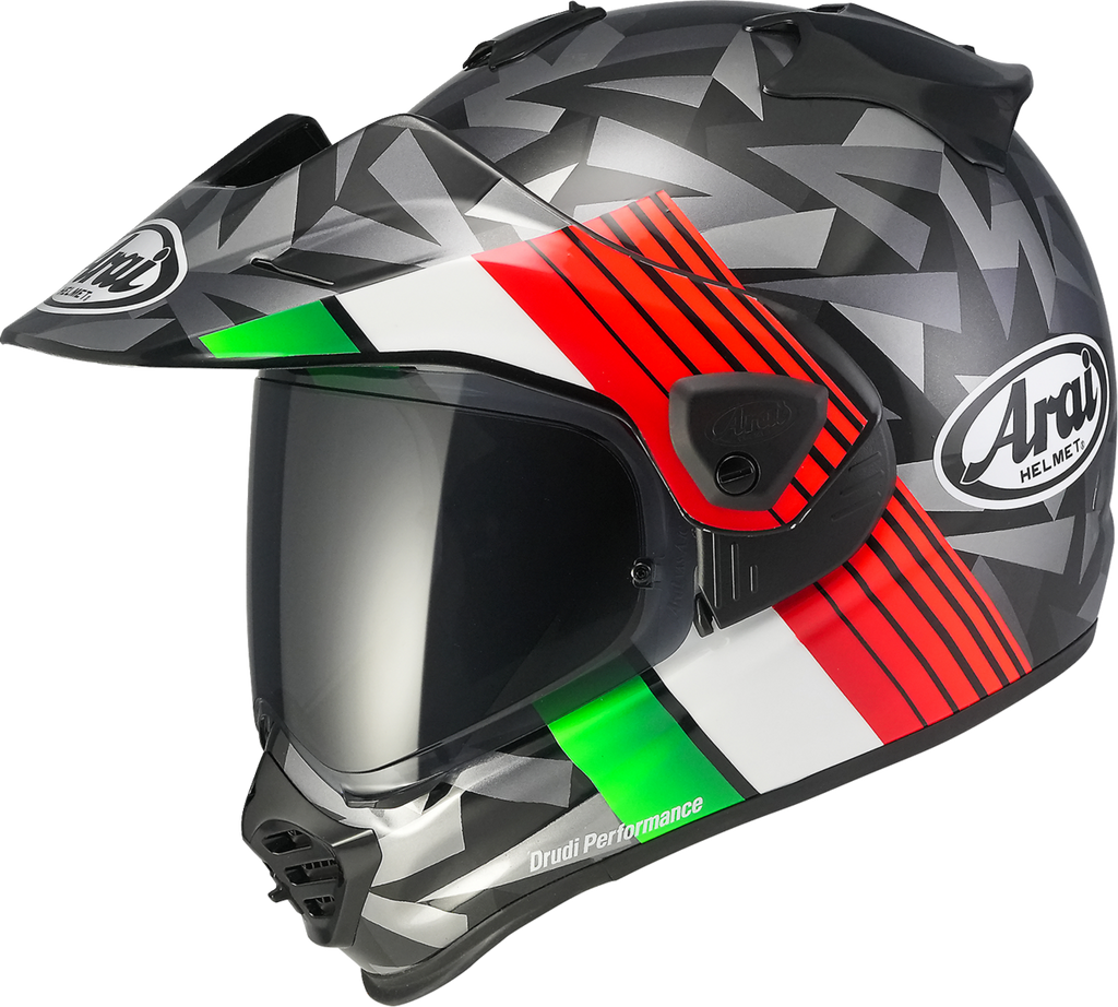 ARAI HELMETS, ARAI HELMETS XD-5 Helmet Nation Italy XS with VAS-A Shield System and Max-Vision Shield