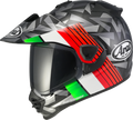ARAI HELMETS, ARAI HELMETS XD-5 Helmet Nation Italy XS with VAS-A Shield System and Max-Vision Shield