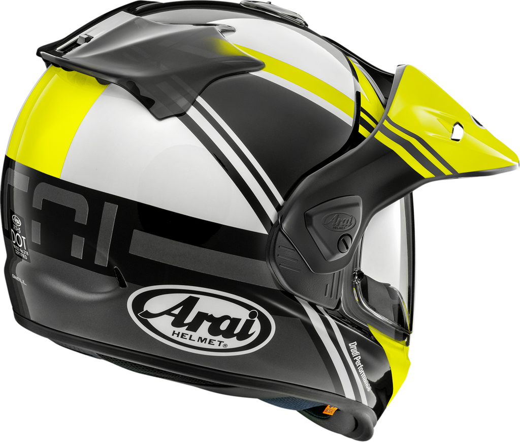 ARAI HELMETS, Arai Helmets XD-5 Cosmic Yellow Helmet XL (Part No. 0140-0493)