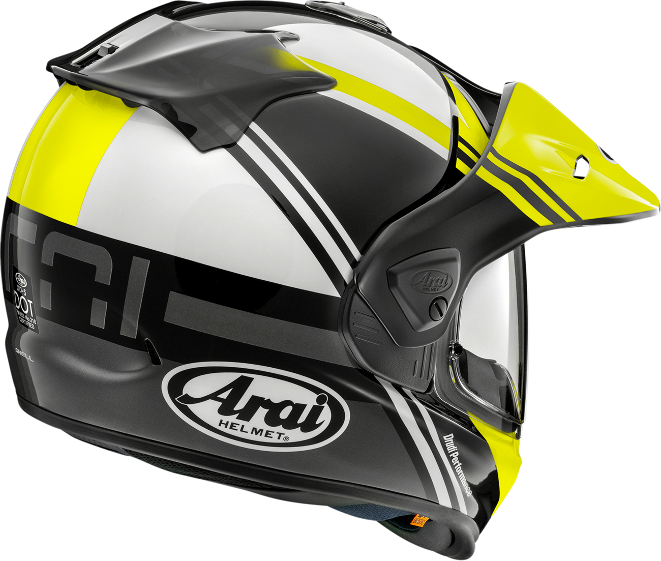 ARAI HELMETS, Arai Helmets XD-5 Cosmic Yellow Helmet XL (Part No. 0140-0493)