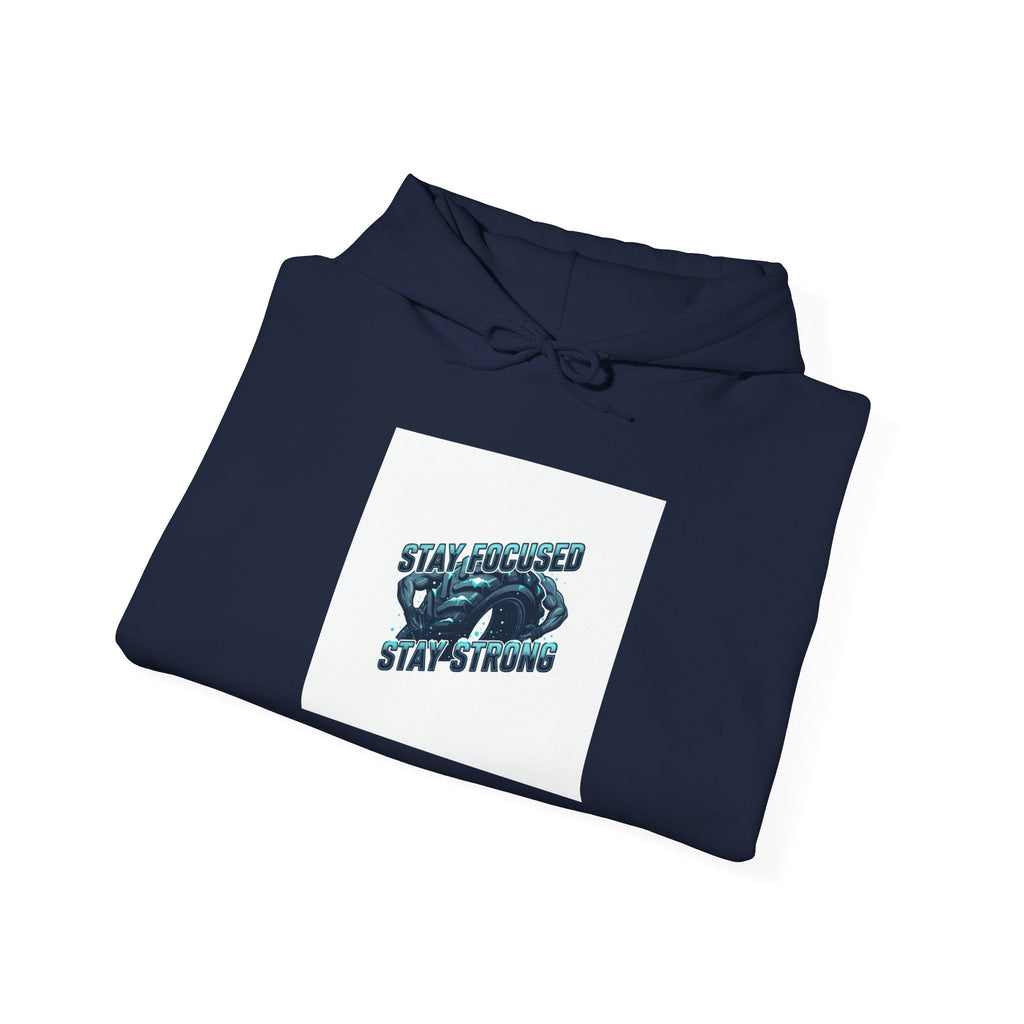 Stay Strong Winter Grind Hoodie | gym motivation hoodie, sweat through winter