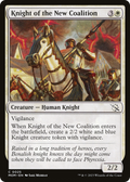 Knight of the New Coalition (MOM-025) - March of the Machine Foil