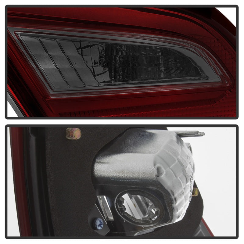 SPYDER xTune 16-18 Nissan Altima 4DR OEM Tail Light - Red Smoke (ALT-JH-NA16-4D-RSM) 9943041
