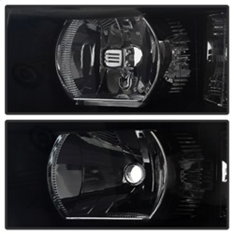 SPYDER Xtune Chevy Silverado 07-13 Crystal Headlights Black Smoked HD-JH-CS07-AM-BSM 9030260