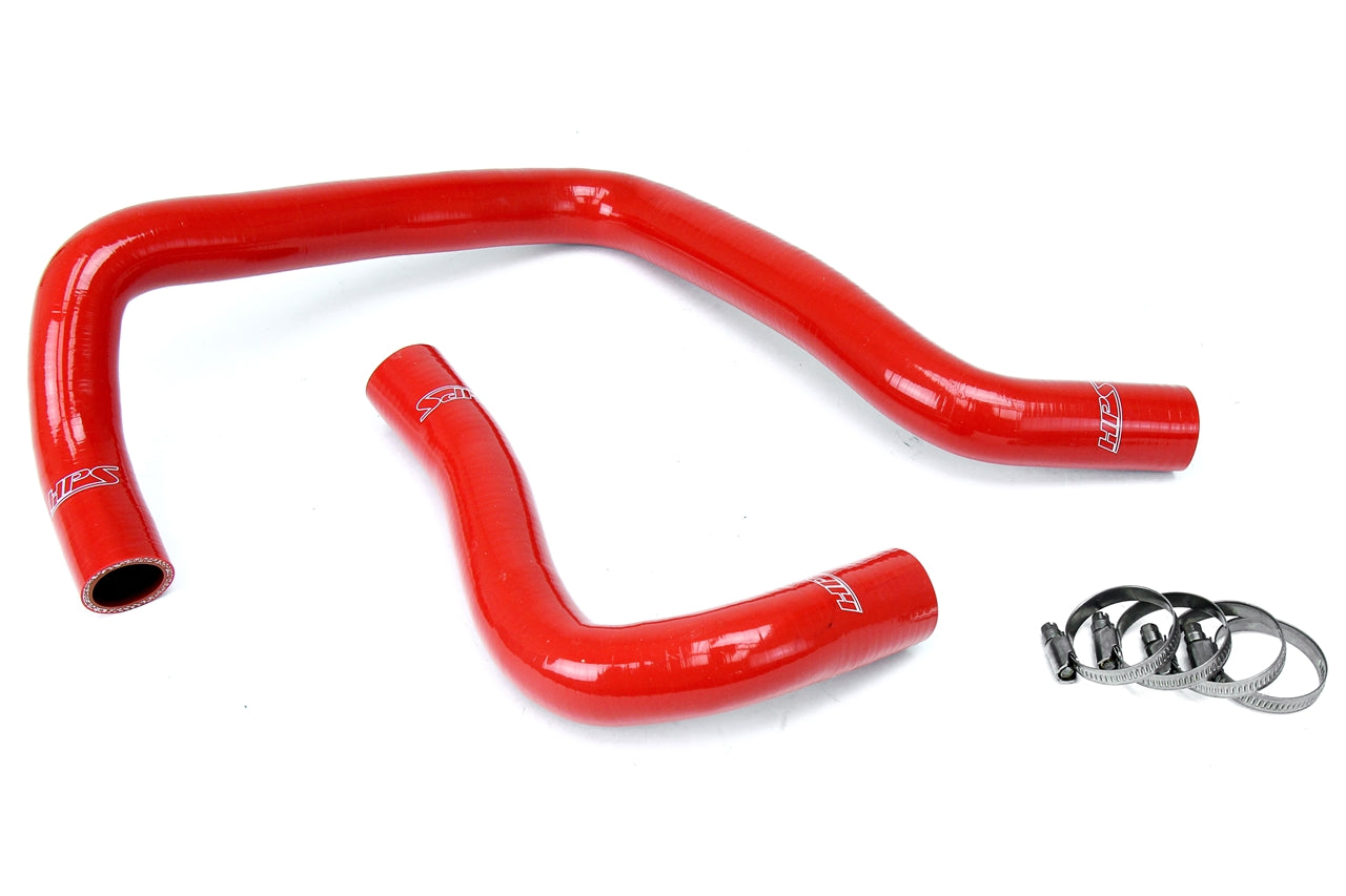 HPS Performance Products HPS Red Reinforced Silicone Radiator Hose Kit Coolant Acura 94-01 Integra LS RS GS GSR