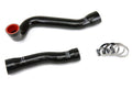 HPS Performance HPS Black Reinforced Silicone Radiator Hose Kit Coolant BMW 01-06 E46 M3