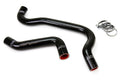 HPS Performance HPS Black Reinforced Silicone Radiator Hose Kit Coolant Dodge 03-05 Neon SRT-4 Turbo