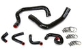 HPS Performance HPS Black Reinforced Silicone Radiator and Heater Hose Kit Coolant Ford 86-93 Mustang GT / Cobra