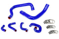 HPS Performance HPS Blue Reinforced Silicone Radiator and Heater Hose Kit Coolant Ford 86-93 Mustang GT / Cobra