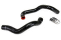 HPS Performance HPS Black Reinforced Silicone Radiator Hose Kit Coolant Ford 94-95 Mustang GT / Cobra