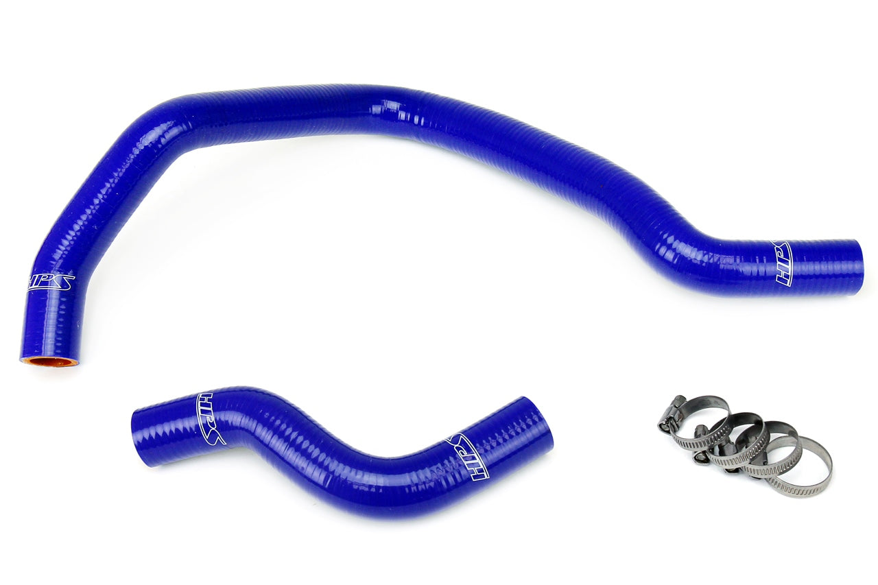 HPS Performance Products HPS Blue Reinforced Silicone Radiator Hose Kit Coolant Honda 92-00 Civic SOHC D15 D16