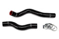 HPS Performance HPS Black Reinforced Silicone Radiator Hose Kit Coolant Honda 06-11 Civic Non Si R18A1 R16