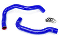 HPS Performance HPS Blue Reinforced Silicone Radiator Hose Kit Coolant Nissan 89-98 240SX w/ KA