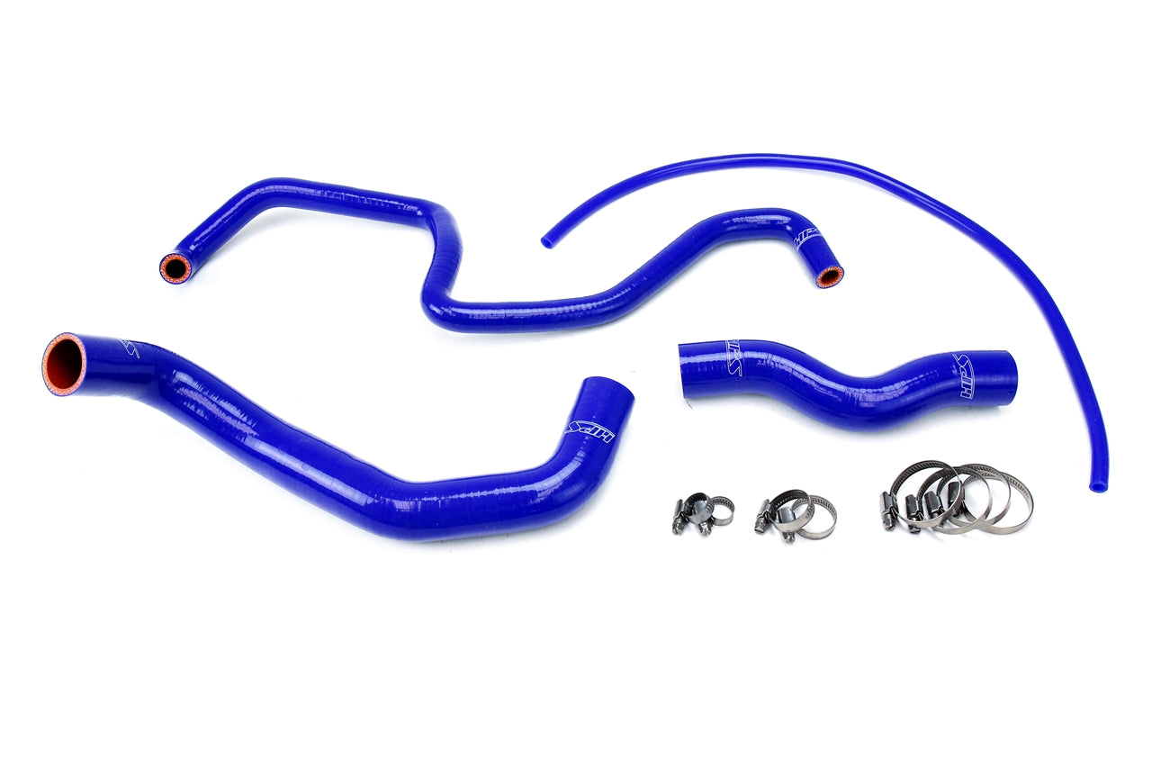 HPS Performance HPS Blue Reinforced Silicone Radiator Hose Kit Coolant Infiniti 05-06 G35x Sedan