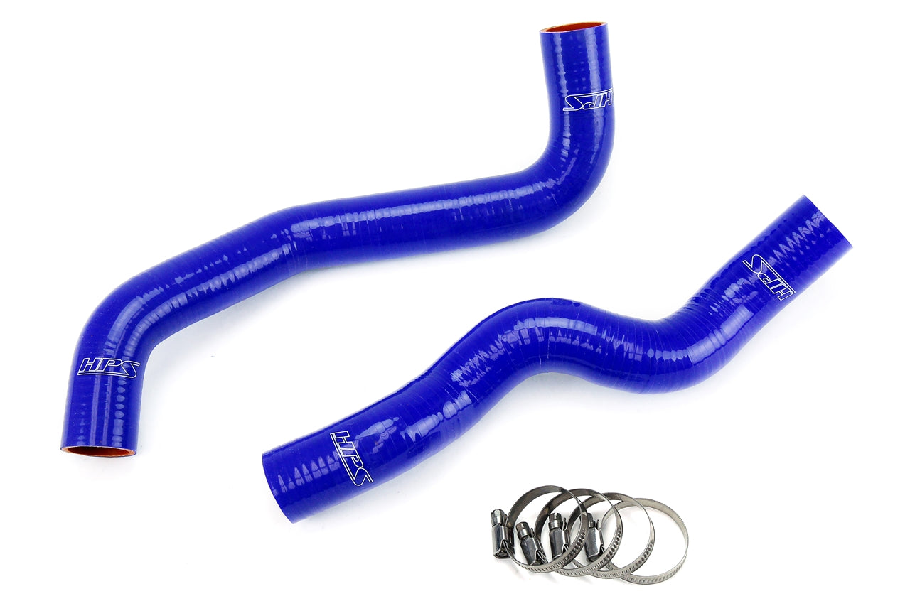 HPS Performance Products HPS Blue Reinforced Silicone Radiator Hose Kit Coolant Infiniti 2015 Q40