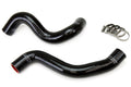 HPS Performance HPS Black Reinforced Silicone Radiator Hose Kit Coolant Scion 05-10 tC