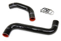 HPS Performance HPS Black Reinforced Silicone Radiator Hose Kit Coolant Subaru 08-17 WRX / STI