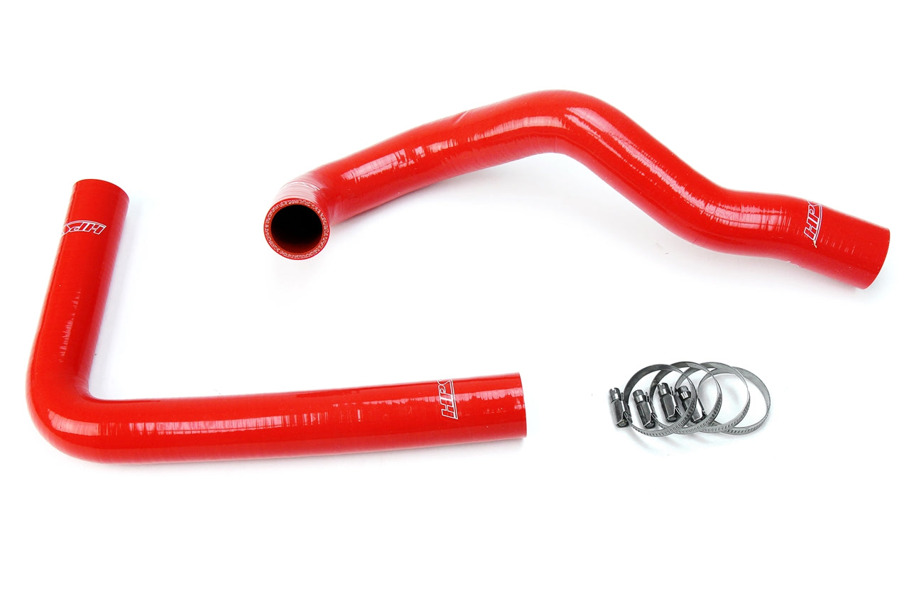 HPS Performance Products HPS Red Reinforced Silicone Radiator Hose Kit Coolant Lexus 92-99 SC300 with 1JZGTE or 2JZGTE Engine Swap