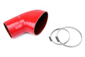 HPS Performance HPS Red Reinforced Silicone Post MAF Air Intake Hose Kit BMW 01-06 E46 M3