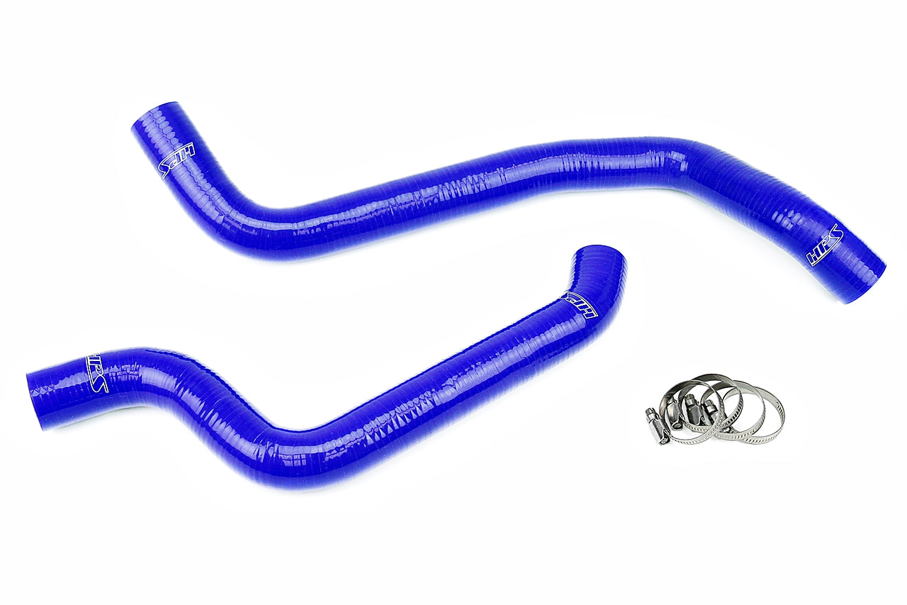 HPS Performance Products HPS Blue Reinforced Silicone Radiator Hose Kit Coolant Dodge 91-96 Stealth DOHC NA & Turbo