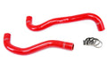 HPS Performance HPS Red Reinforced Silicone Radiator Hose Kit Coolant Honda 12-15 Civic Si
