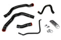 HPS Performance HPS Silicone Radiator Hose Kit Coolant 02-08 Mini Cooper S 1.6L Supercharged, Black 57-1211-BLK
