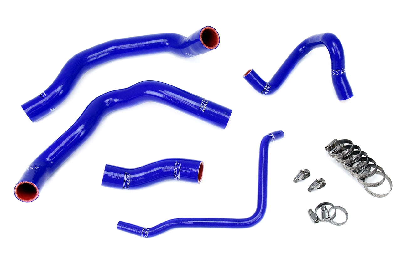 HPS Performance Products HPS Silicone Radiator Hose Kit Coolant 02-08 Mini Cooper S 1.6L Supercharged, Blue 57-1211-BLUE