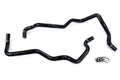 HPS Performance HPS Black Reinforced Silicone Heater Hose Kit Jeep 07-11 Wrangler JK 3.8L V6 Left Hand Drive