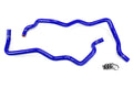 HPS Performance HPS Blue Reinforced Silicone Heater Hose Kit Jeep 07-11 Wrangler JK 3.8L V6 Left Hand Drive