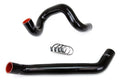 HPS Performance HPS Black Reinforced Silicone Radiator Hose Kit Coolant Jeep 07-11 Wrangler JK 3.8L V6
