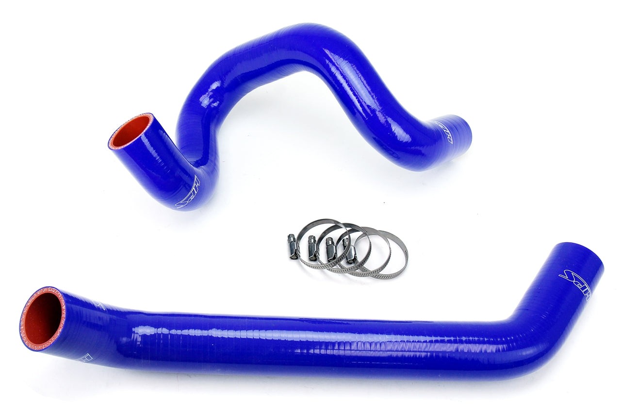 HPS Performance HPS Blue Reinforced Silicone Radiator Hose Kit Coolant Jeep 07-11 Wrangler JK 3.8L V6