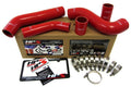 HPS Red Reinforced Silicone Intercooler Hose Kit Mitsubishi Lancer EVO 10 X US-Spec