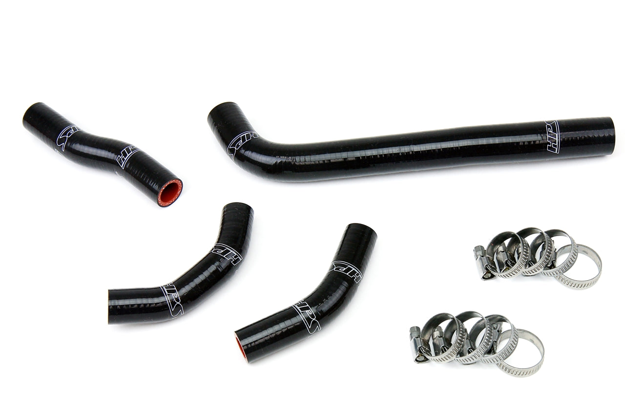 HPS Performance HPS Black Reinforced Silicone Radiator Hose Kit Coolant Honda 10-13 CRF250R