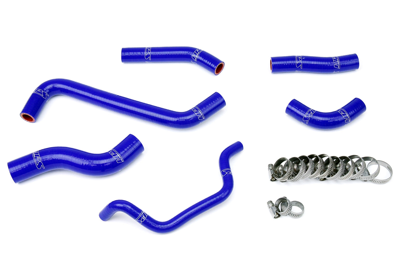 HPS Performance HPS Blue Reinforced Silicone Radiator Hose Kit Coolant Kawasaki 10-11 KX450F