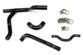HPS Performance Products HPS Black Reinforced Silicone Radiator Hose Kit Coolant Kawasaki 06-08 KX250F