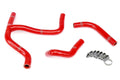 HPS Performance HPS Red Reinforced Silicone Radiator Hose Kit Coolant Suzuki 08-14 RMZ450