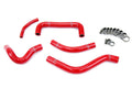 HPS Performance HPS Red Reinforced Silicone Radiator Hose Kit Coolant Suzuki 04-05 RMZ450