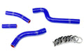 HPS Performance HPS Blue Reinforced Silicone Radiator Hose Kit Coolant Yamaha 07-09 YZ250F