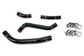 HPS Performance HPS Black Reinforced Silicone Radiator Hose Kit Coolant Yamaha 10-12 YZ450F