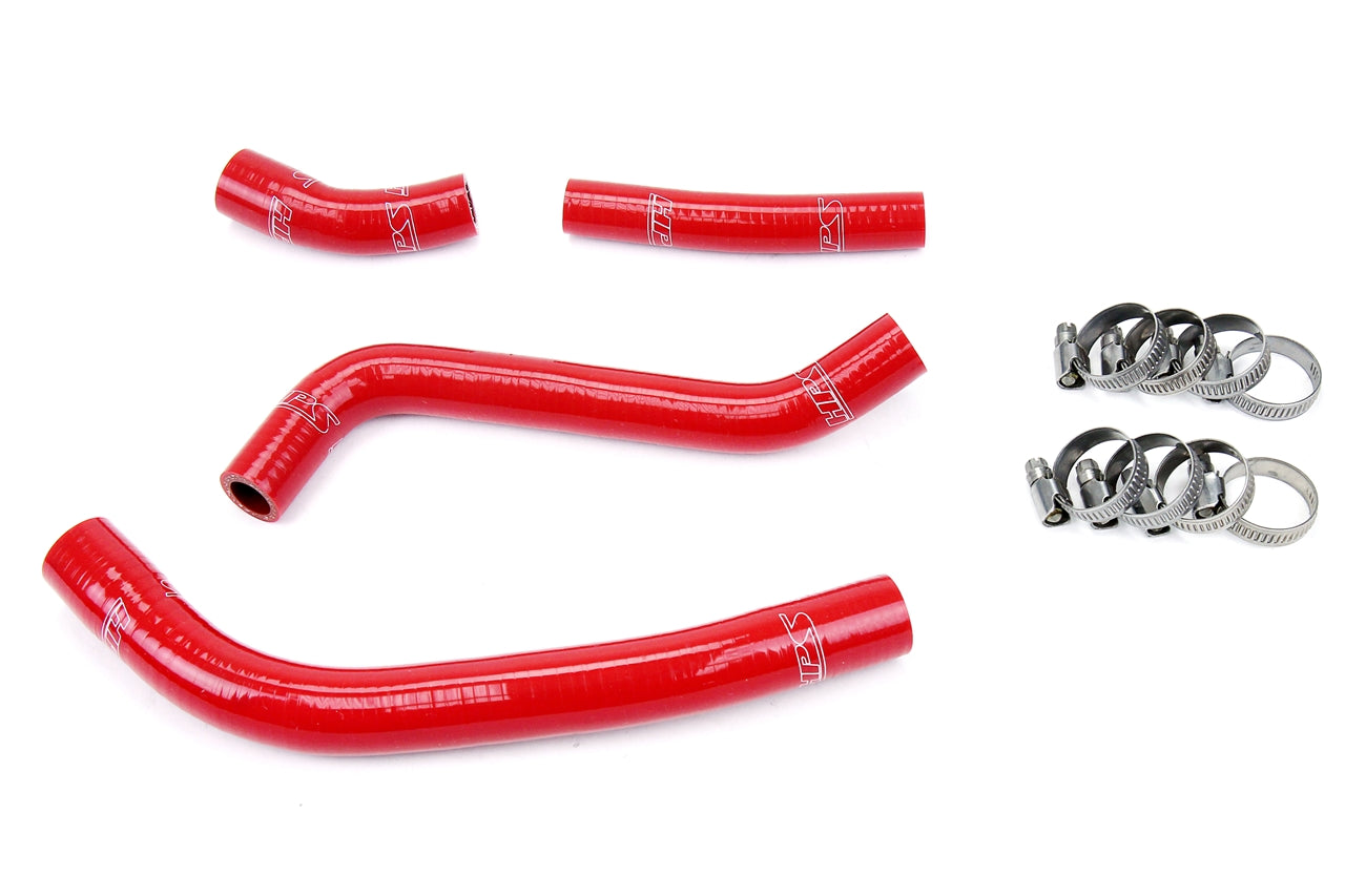 HPS Performance HPS Red Reinforced Silicone Radiator Hose Kit Coolant Yamaha 10-12 YZ450F