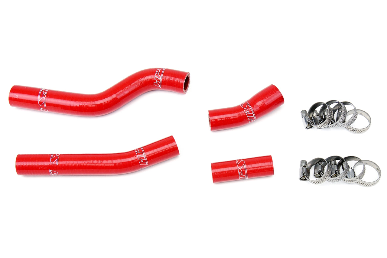HPS Performance HPS Red Reinforced Silicone Radiator Hose Kit Coolant Yamaha 07-09 WR450F