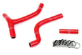 HPS Performance HPS Red Reinforced Silicone Radiator Hose Kit Coolant Yamaha 10-11 YZ250F