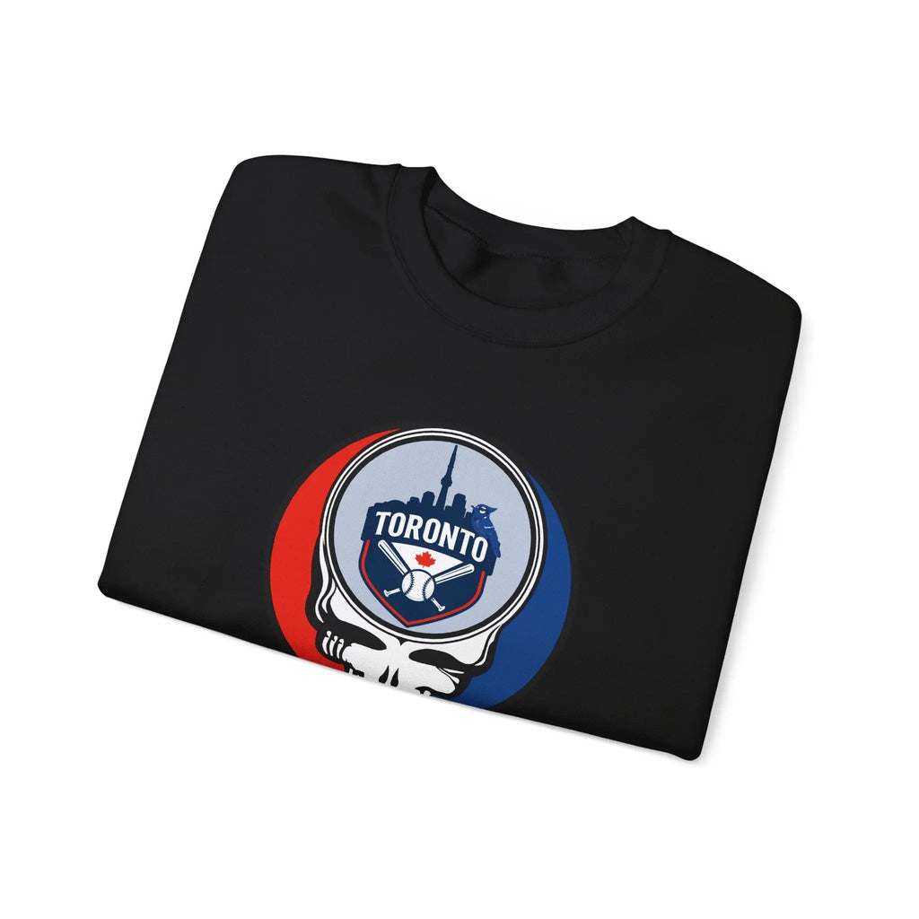 Toronto Blue Jays Original Stealie Grateful Dead Crewneck Grateful Dead Sweatshirt