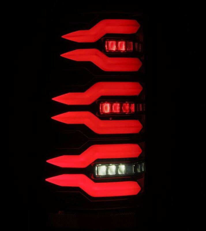 AlphaRex 99-06 Chevrolet Silverado Sierra LUXX-Series LED Tail Lights Alpha-Black 620005 *Discontinued