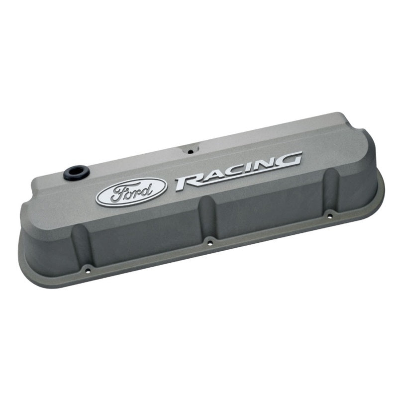 Ford Slant Edge Valve Cover Set w/Ford Racing Logo FRD302-137